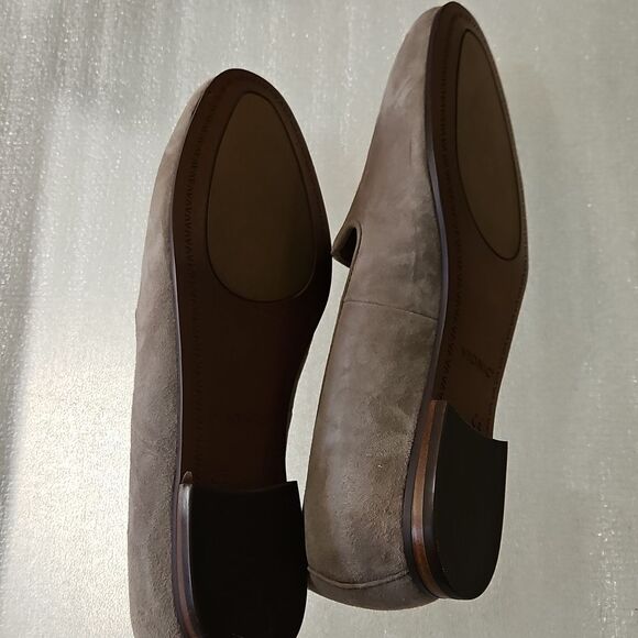 Vionic Willa Taupe Suede Loafers Size 8 - Picture 11 of 12